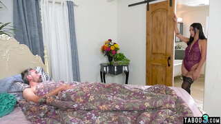 Stari očim analni prekleto njegov suh latina stepdaughter