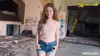 CHICAS ព្យួរ-Shelley សុខៈ-សក់អង្កាញ់ជំទង់គ្រោះថ្នាក់ជាសាធារណៈរួមភេទជាមួយនឹង Horny ចម្លែក