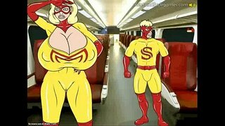 Møte og Knulle Super Heltinne Hijinks 1 del 1