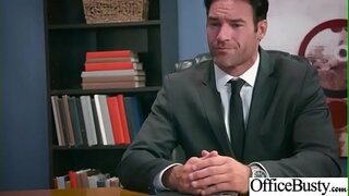 (Valentina Nappi) Kåta Slyna Stora Bröst Tjejen Få Spikas I Office-vid-30