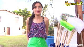 CARNE DEL MERCADO - Verónica Marín - Sexy Llatina Adolescent Cops I Folla Hardcore En Una Habitació d&#039;Hotel Amb Pedro